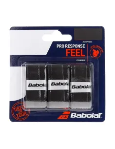 Overgrip Babolat Pro Response Feel Negro | Ofertas de pádel
